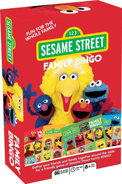 Family Bingo - Sesame Street