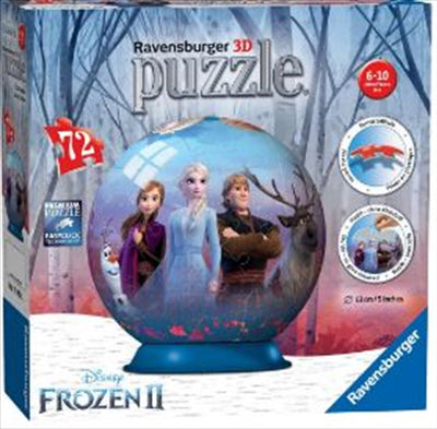 Frozen 2 - 3D Puzzleball 72pc