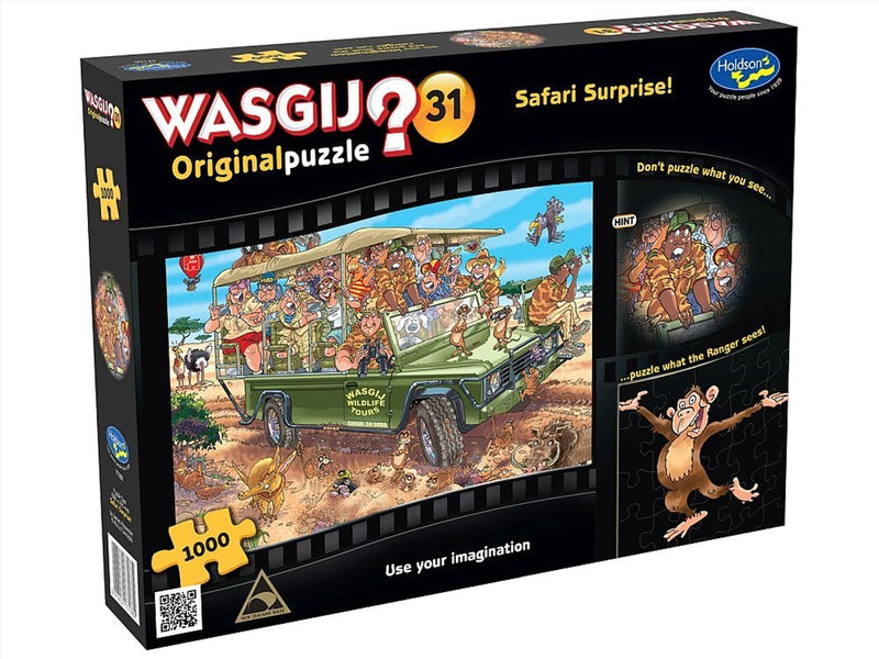 Wasgij Original 31 Safari Surprise 1000 Piece Puzzle