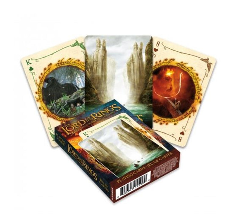 Fellowship Of The Ring Playing Cards