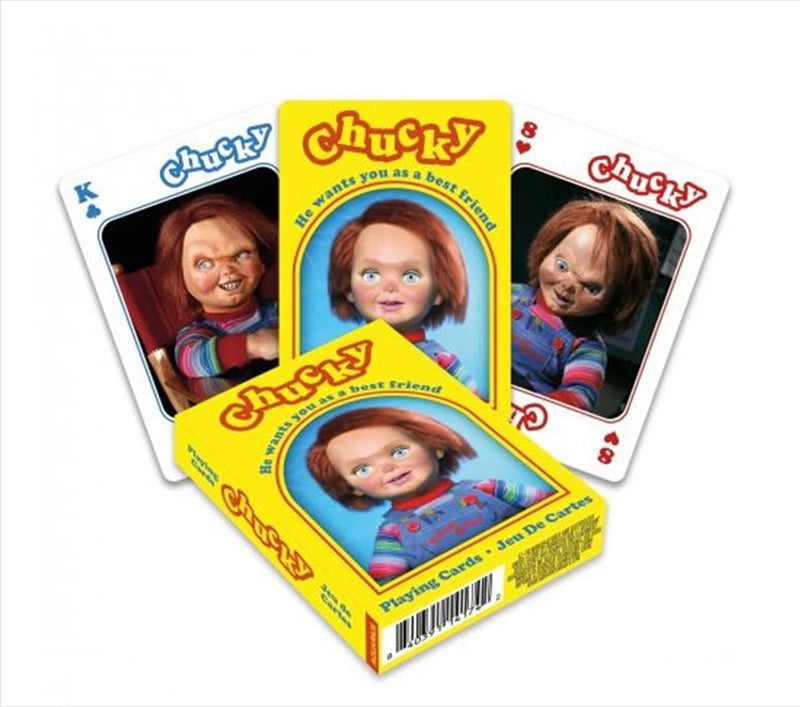 Chucky Playing Cards