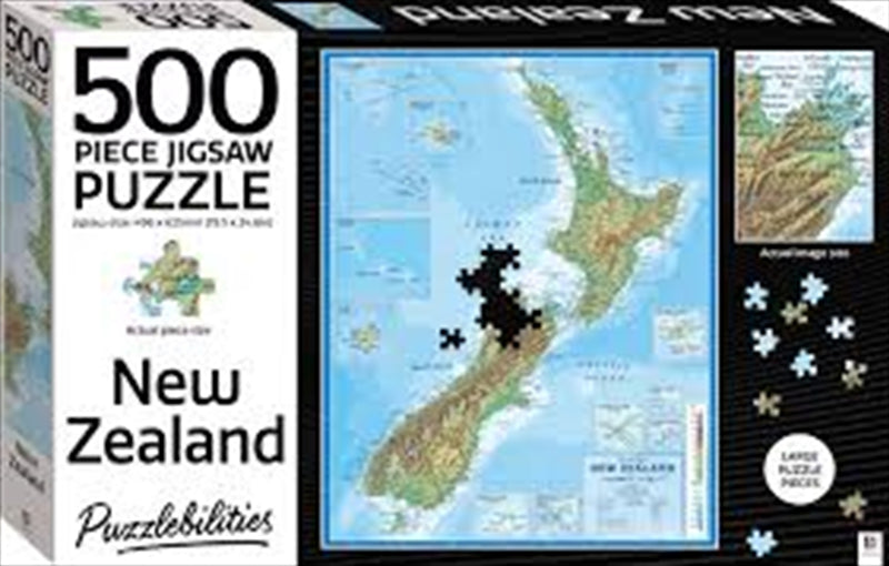 New Zealand - 500 Piece Puzzle