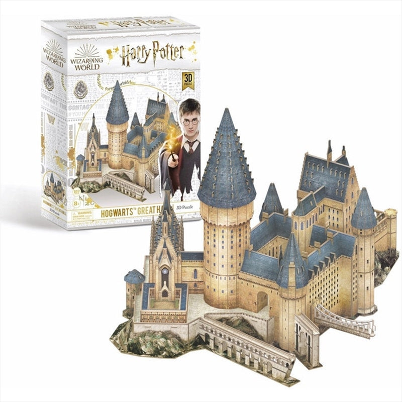 Hogwarts Great Hall 3D Puzzle 187 Pieces