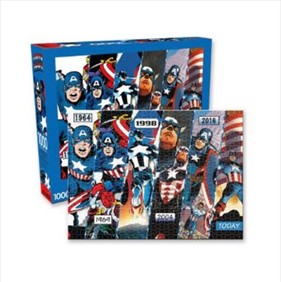 Marvel Captain America Timeline 1000pc Puzzle