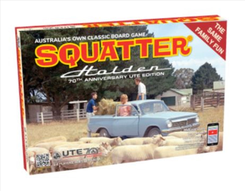 Squatter Holden Board Game - 70th Anniversary Edition