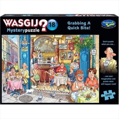 Wasgij? Mystery 18 Quick Bite 1000 Piece Puzzle