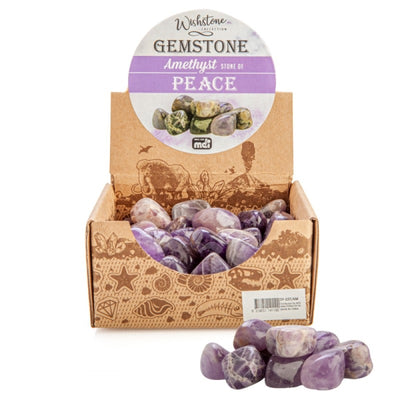 Gemstone Tumbled Amethyst