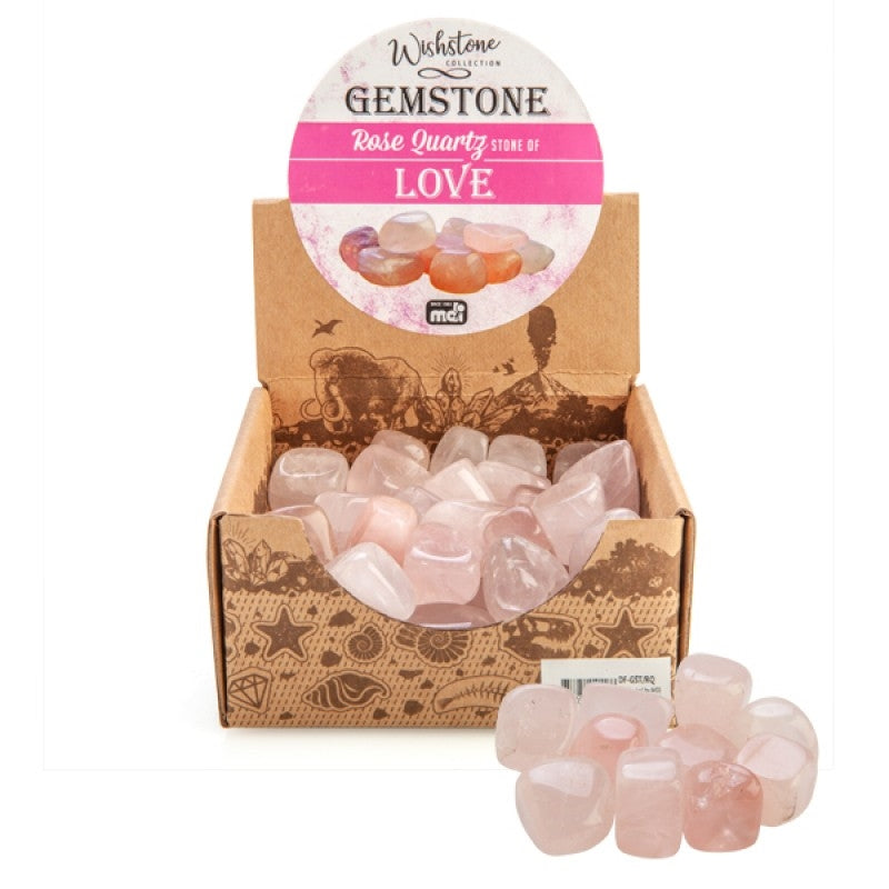 Gemstone Tumbled Rose Quartz