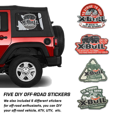 X-BULL KIT1 Recovery track Board Traction Sand trucks strap mounting 4x4 Sand Snow Car