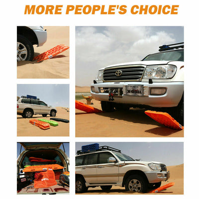 X-BULL KIT1 Recovery track Board Traction Sand trucks strap mounting 4x4 Sand Snow Car