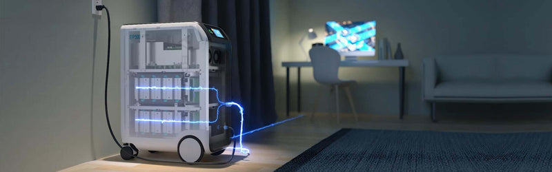 BLUETTI EP500Pro Solar Power Station | 3,000W 5,100Wh