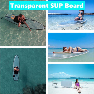 Crystal SUP Board Clear Paddle Board