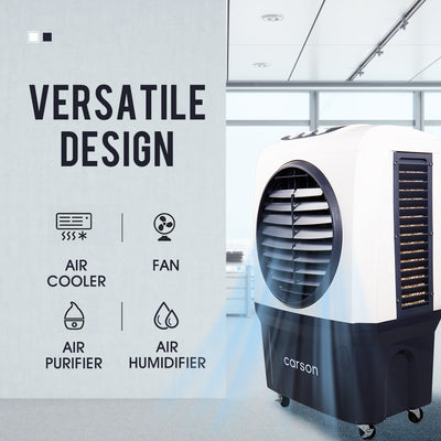 CARSON Air Cooler 4-in-1 Evaporative Portable Commercial Fan Industrial Workshop