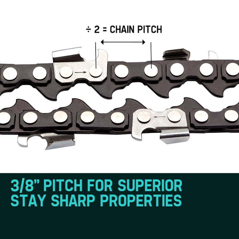 Baumr-AG 12 Chainsaw Chain 12in Bar Spare Part Replacement Suits Pole Saws