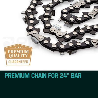 24 Baumr-AG Chainsaw Chain 24in Bar Replacement Suits 72CC 76CC 82CC Saws