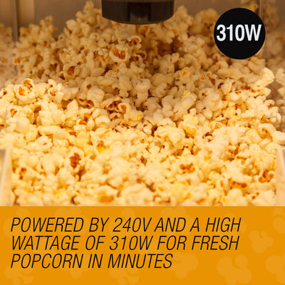 EuroChef Popcorn Machine - Popper Popping Classic Cooker Microwave