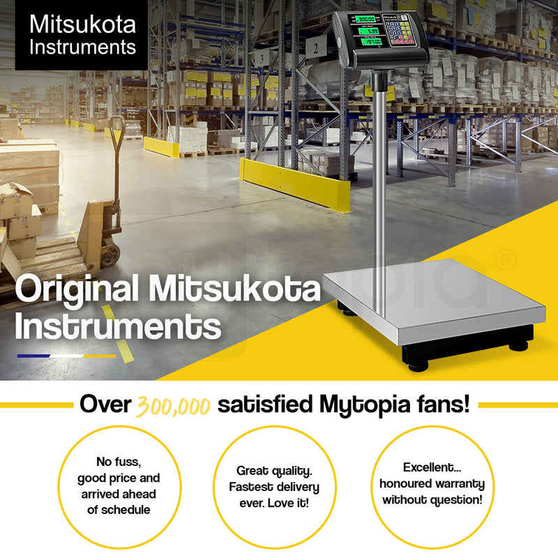 MITSUKOTA 300KG Electronic Digital Platform Scales Postal Market Shop Scale