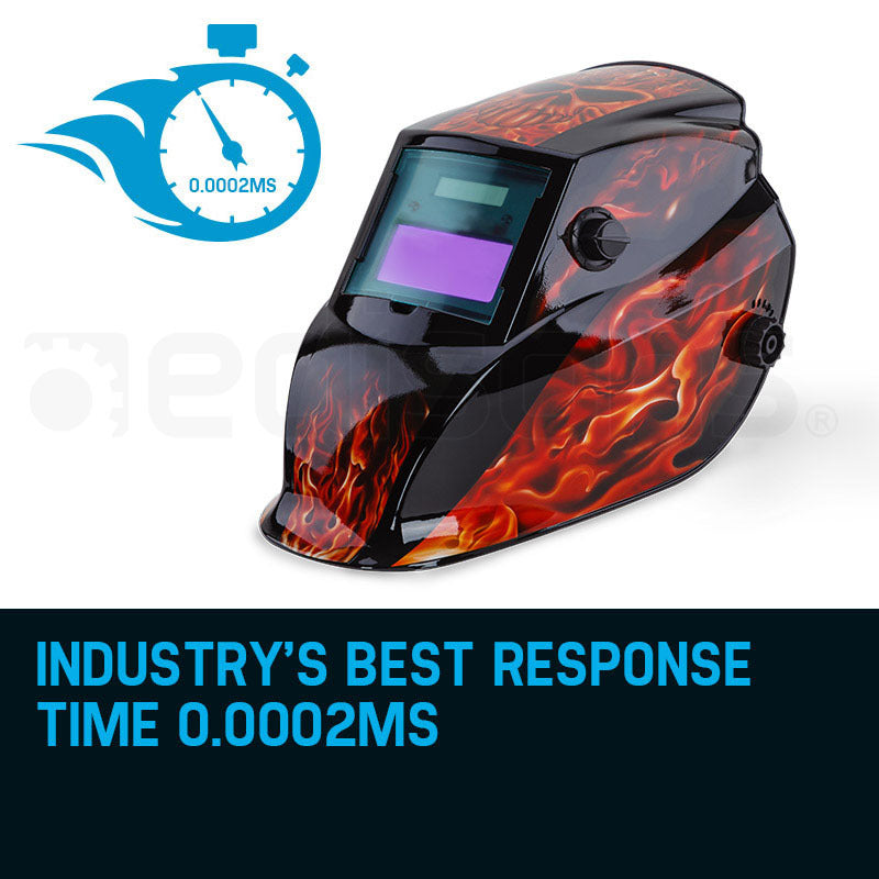 ROSSI Solar Auto Darkening Welding Helmet Mask MIG/ARC/TIG Welder Machine