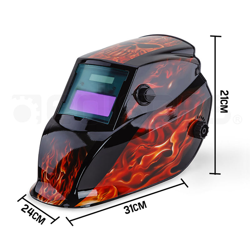 ROSSI Solar Auto Darkening Welding Helmet Mask MIG/ARC/TIG Welder Machine