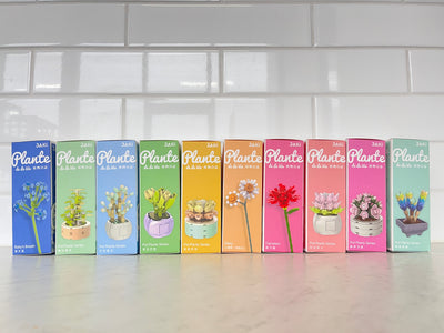 JAKI Plante de La Vie Pot Plants Series 10pc Gift Box