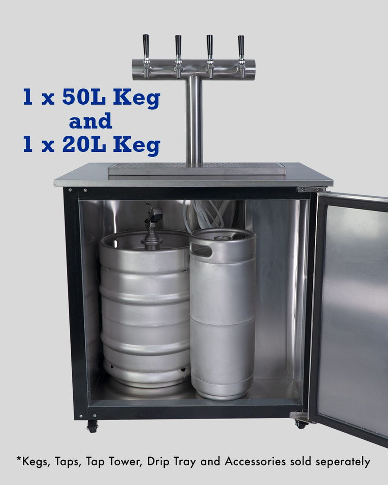 Keg King - KegMaster Solstice - 6 Keg 12volt DC Kegerator