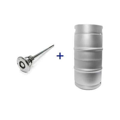 Keg King 30L Threaded Stainless Keg + A-type Spear