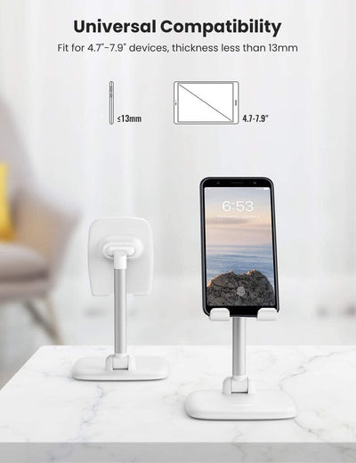 UGREEN Adjustable Desk Phone Holder (White) - 80192