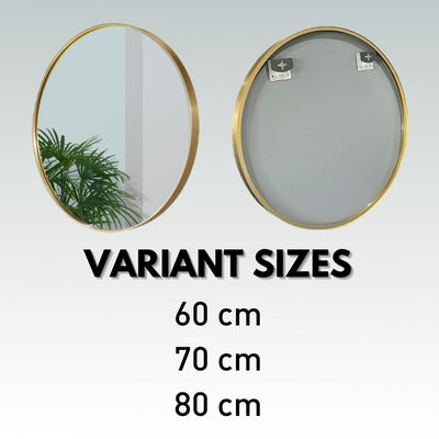 EKKIO Round Mirror No LED (60cm)