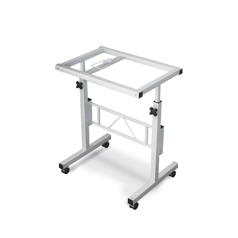 EKKIO Mobile Desk Half Tilt Oak EK-MD-102-VAC