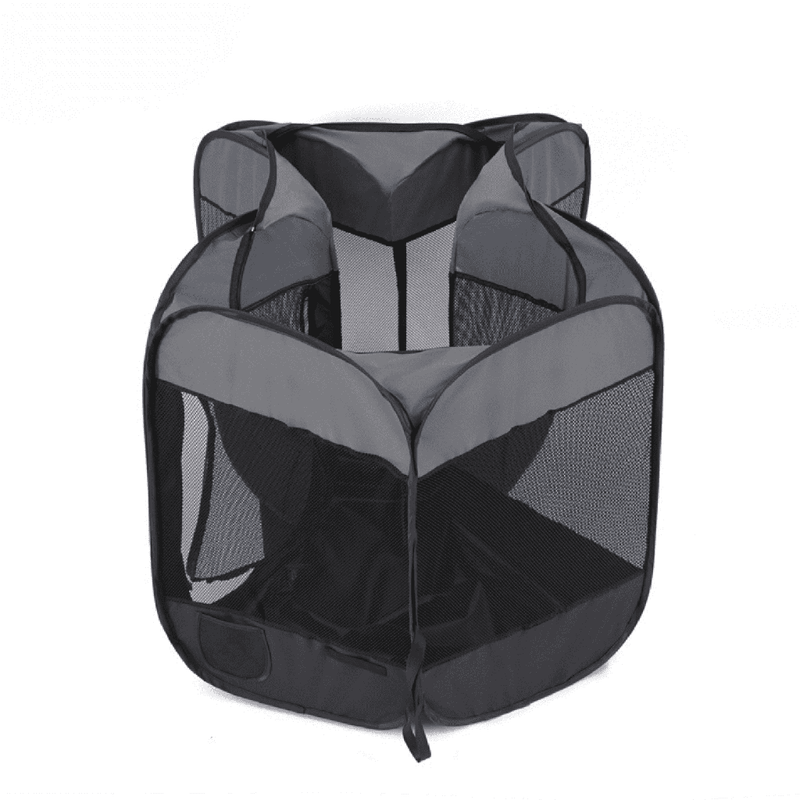 Floofi Oxford Playpen (120cm Grey)