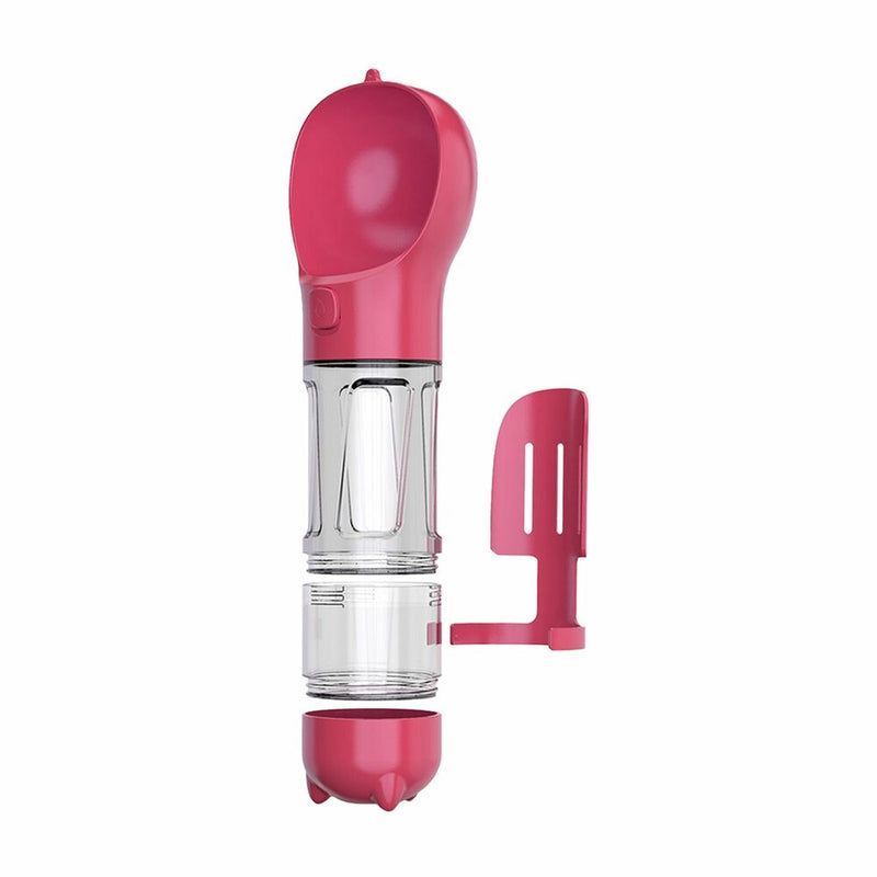 Floofi 4 in 1 Pet Scooper & Feeder Pink FI-FD-112-XQ