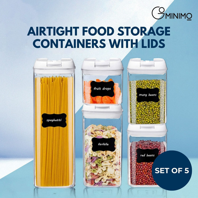 GOMINIMO Airtight Food Containers Set of 5 GO-STO-101-HL