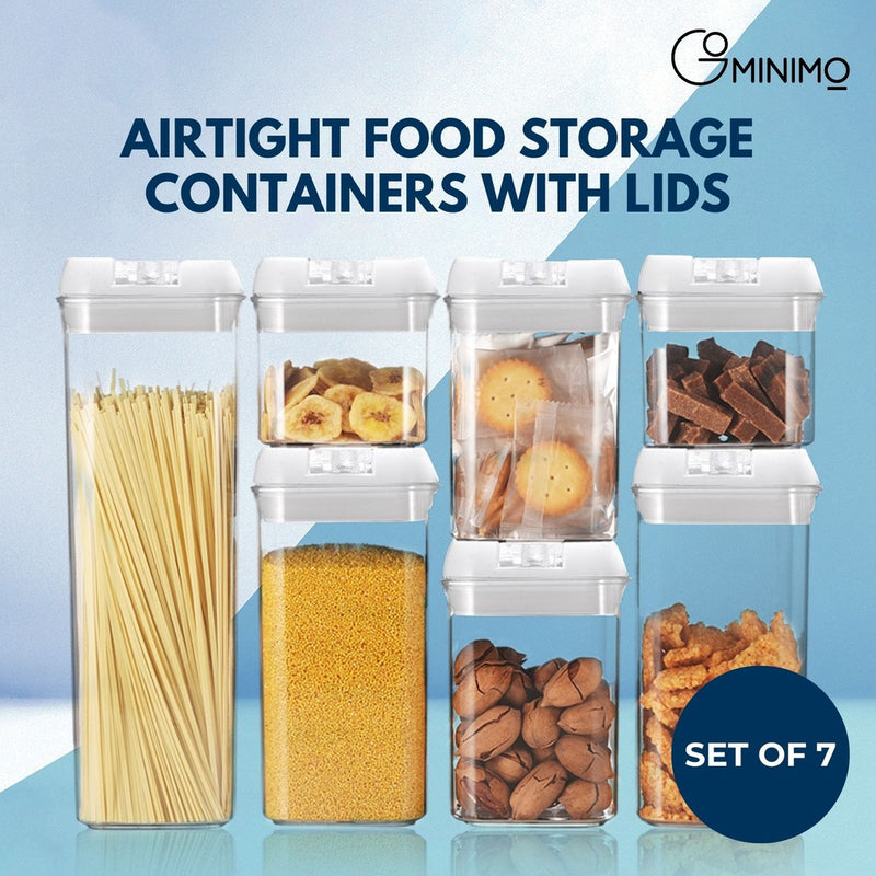 GOMINIMO Airtight Food Containers Set of 7