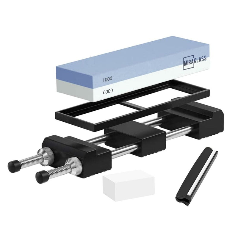 Miraklass Sharpening Stone Set (1000/6000 Grit)