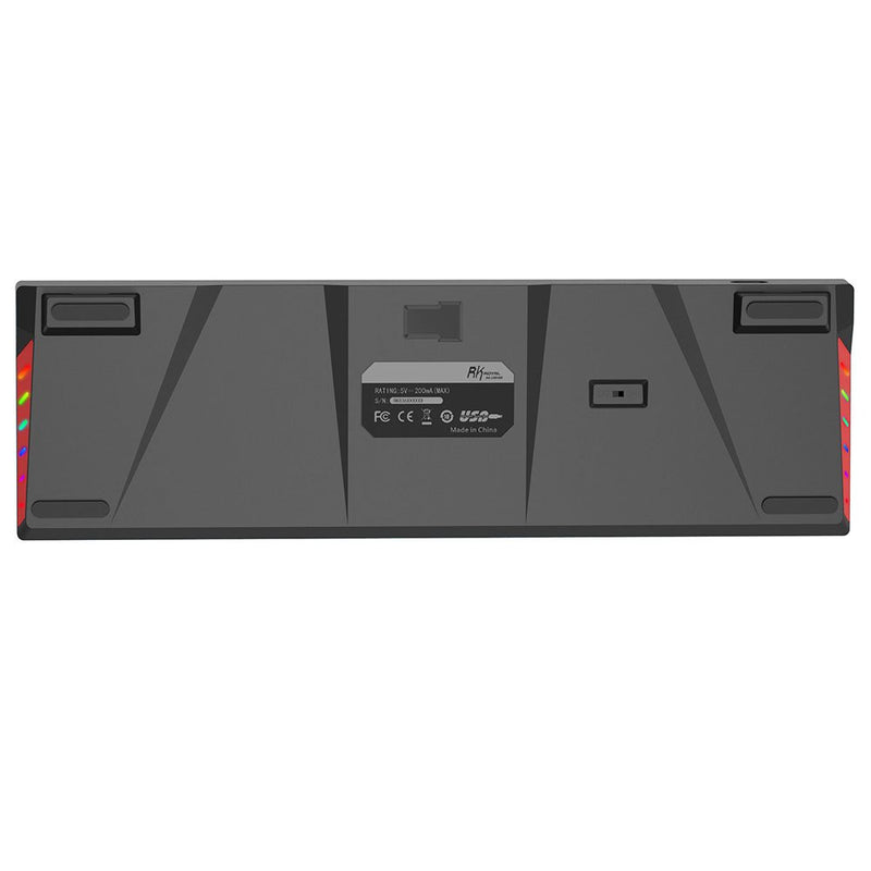 Royal Kludge RK71 RGB Dual Mode Hot Swappable Mechanical Keyboard Black (Brown Switch)