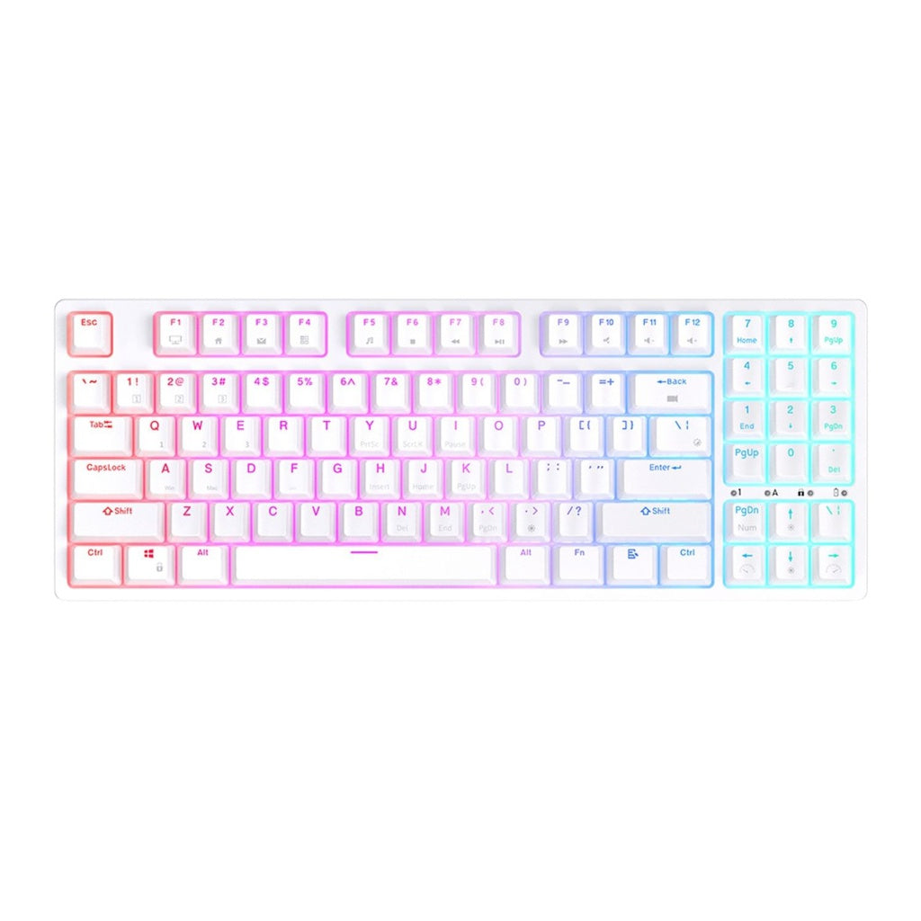 Royal Kludge RK92 Tri Mode Bluetooth RGB Hot Swappable Mechanical Keyb ...