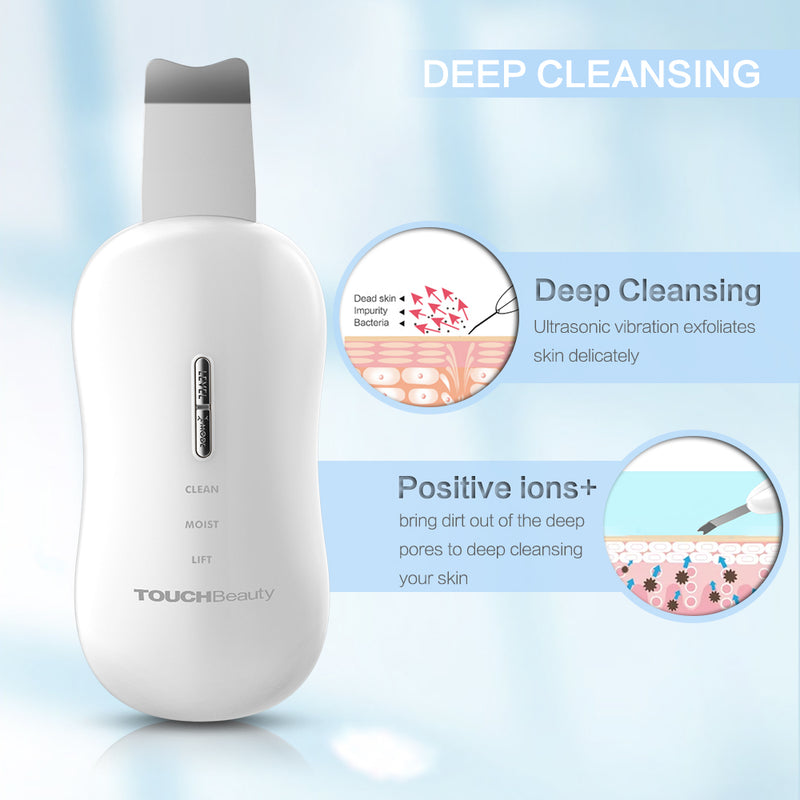 TOUCHBeauty Ultrasonic Exfoliating Scrub Device TB-1887