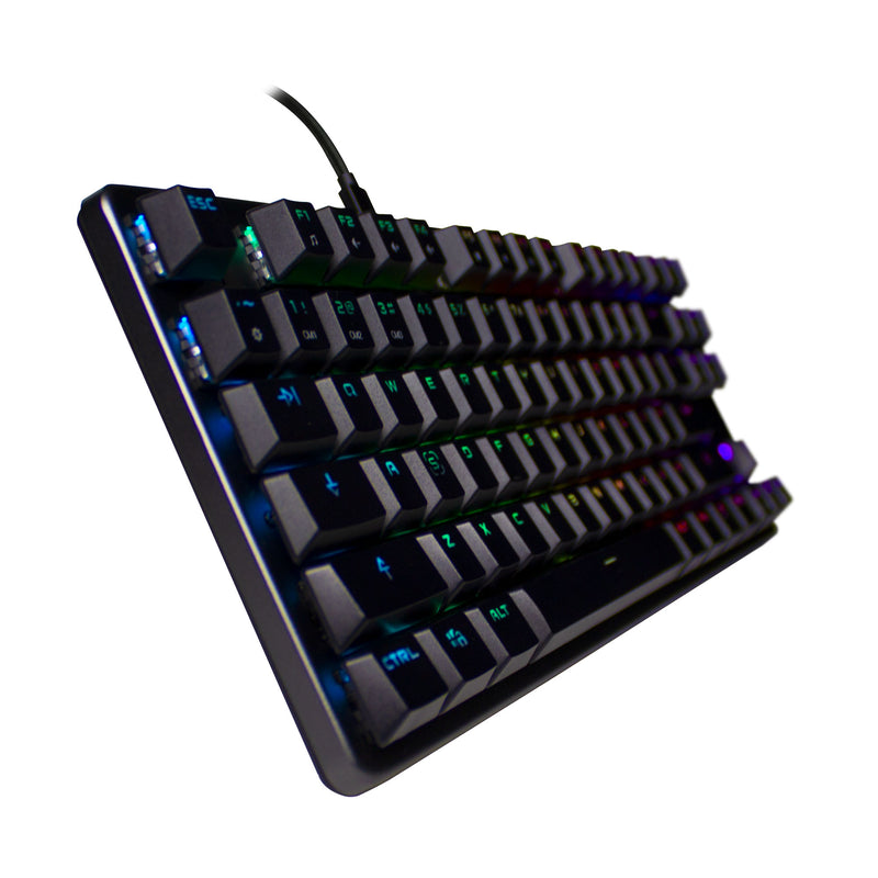 Tecware Phantom L RGB TKL Low Profile Mechanical Keyboard Red Switch TW-KB-PL-ZORD