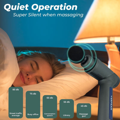 Verpeak Massage gun Elite - LCD - 17v - VP-MG-102-YBK