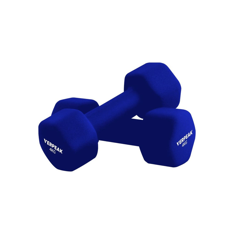 Verpeak Neoprene Dumbbell 4kg x 2 Blue VP-DB-137-AC