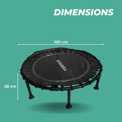 VERPEAK Fitness Trampoline 40"