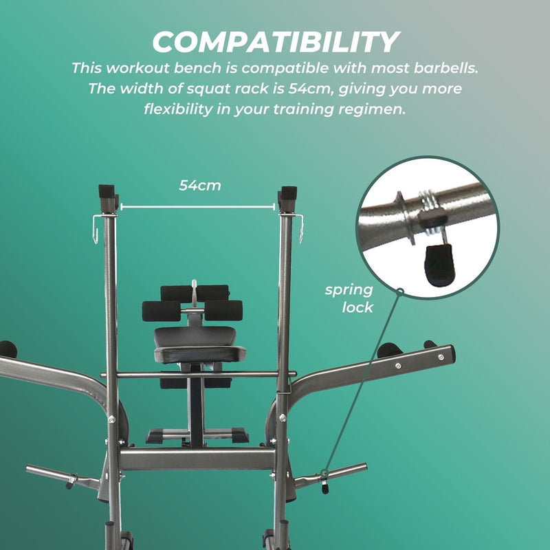 Verpeak 7in1 Multi Purpose Gym Station VP-MS-100-ZY