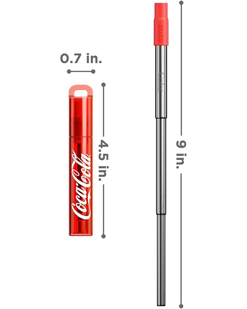 Zoku Coca-Cola Pocket Straw CC307 RD