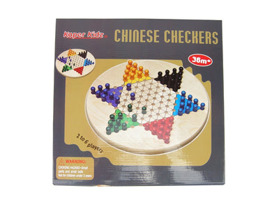 CHINESE CHECKER 30CM WOODEN BOARD GAME