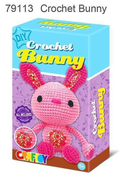 CROCHET BUNNY CRAFT KIT