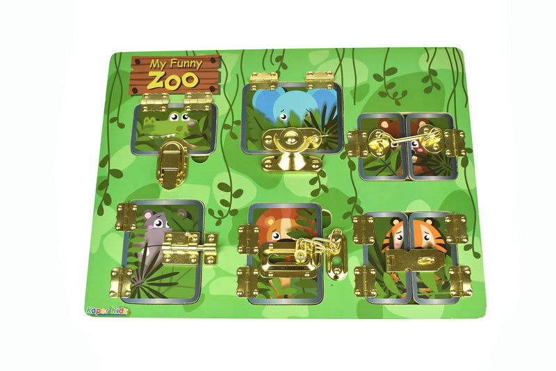 MY FUNNY ZOO LATCHES PUZZLE