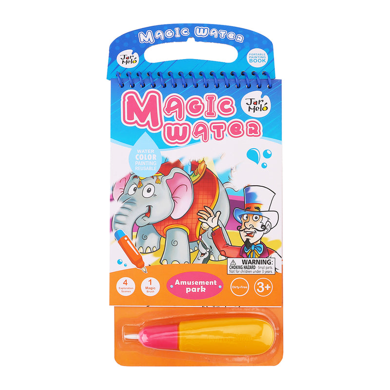 MAGIC WATER COLORING PAD - AMUSEMENT PARK