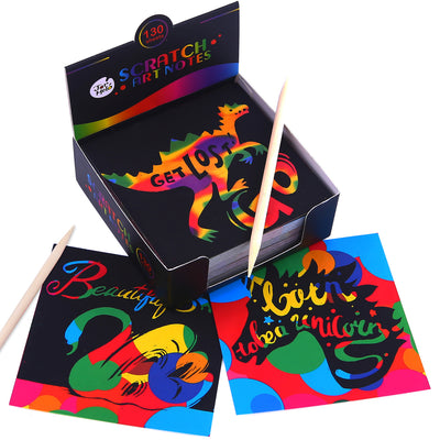 SCRATCH ART NOTES SET