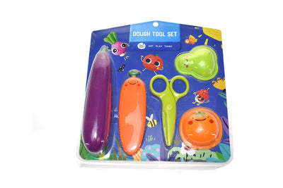 5 PC FRUIT DOUGH TOOL SET