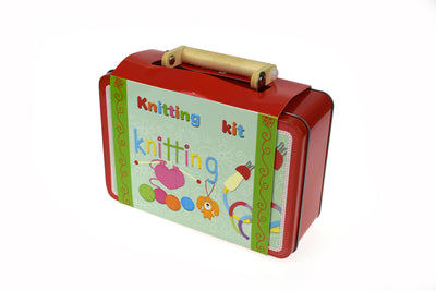 KNITTING KIT IN TIN CASE